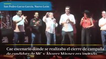 Al menos 5 personas muertas y 50 heridas tras el colapso del escenario donde Álvarez Máynez celebraba un mitin en Nuevo León