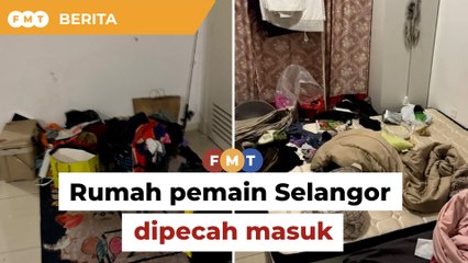 Rumah pemain Selangor Khuzaimi dipecah masuk