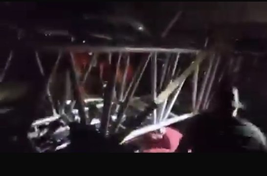 Personas quedan atrapadas tras accidente en cierre de campaña de Lorenia Canavati Von Borstel