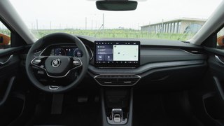 The new Skoda Octavia Combi Interior Design in Phoenix Orange