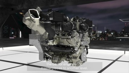 The Lamborghini 634 - Hybrid twin-turbo V8 engine