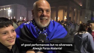 Atalanta fans hit the streets to celebrate Europa League triumph