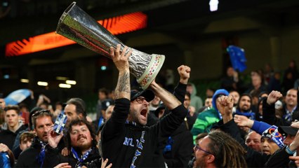 Atalanta fans hit the streets to celebrate Europa League triumph