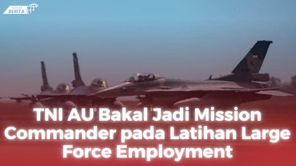 TNI AU Bakal Jadi Mission Commander pada Latihan Large Force Employment
