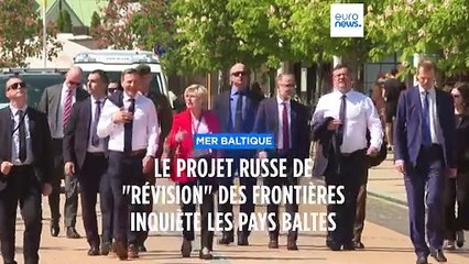 Russie "redessine" les frontières en mer Baltique, les états baltes circonspects