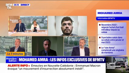 7 MINUTES POUR COMPRENDRE - Tentative d'achat de fusils d'assaut et neuf téléphones retrouvés dans sa cellule... Qui est réellement Mohamed Amra?
