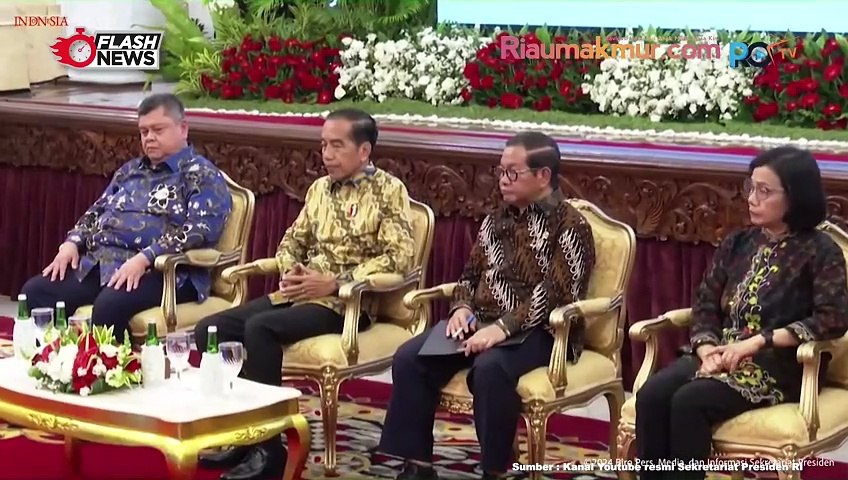 Presiden Jokowi Resmikan Pembukaan RAKORNAS Pengawas Intern Pemerintah