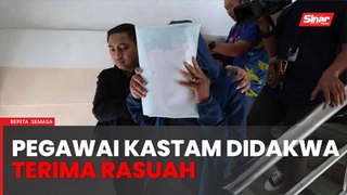 Pegawai kastam didakwa 38 pertuduhan rasuah