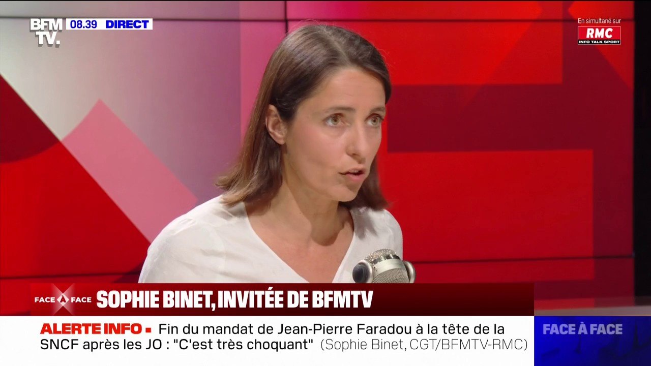 "C'est très choquant": Sophie Binet réagit au n...