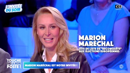 Marion Maréchal Invité Spécial sur Touche Pas à Mon Poste !