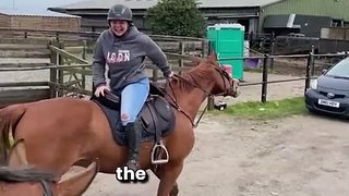 Epic Horse Fail! Sales Pitch Gone Wrong in HILARIOUS Backwards Ride