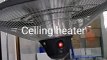 Ceiling heater infrared heater electric heater carbon fiber heater#heater #electricheater #outdoor