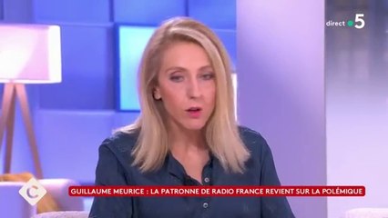 Guillaume Meurice  la patronne de Radio France revient sur la polémique