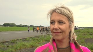 Près de 600 étudiants participent à un exercice d'évacuation avec l'armée pendant 10 jours: interview Ludivine Dedonder