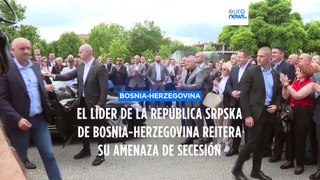 El líder de la República Srpska de Bosnia-Herzegovina reitera su amenaza de secesión