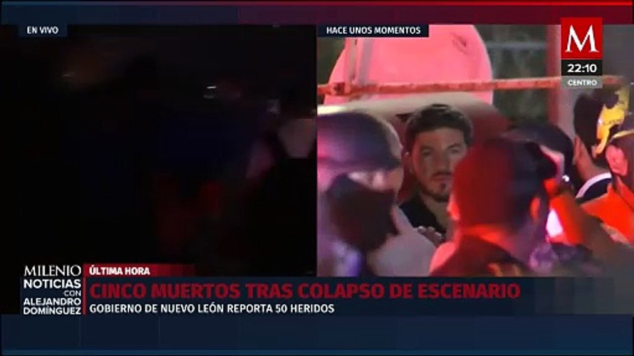 Grupo Bronco asegura estar bien tras caída de templete en Nuevo León
