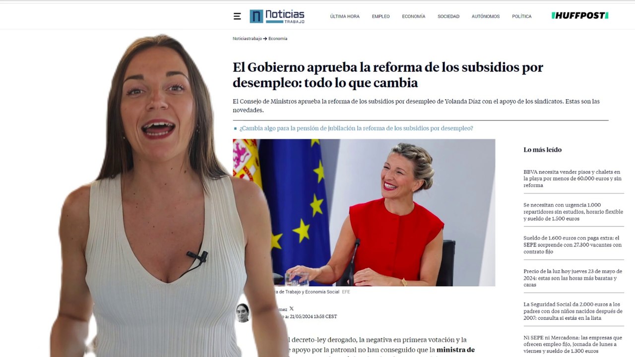 REFORMA SUBSIDIOS por DESEMPLEO: Principales NOVEDADES y CAMBIOS