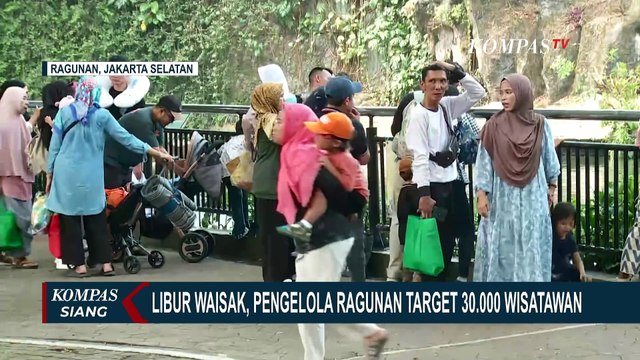 Pantai Ancol dan Taman Margasatwa Ragunan Diserbu Wisatawan di Libur Hari Raya Waisak