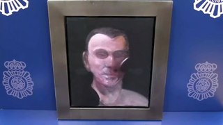 La Policía Nacional recupera en Madrid un cuadro del artista Francis Bacon valorado en cinco millones de euros