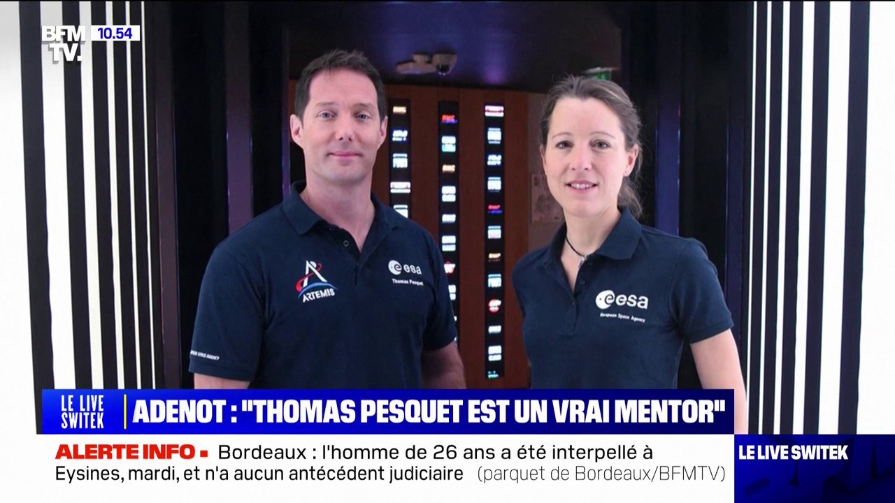 "Un vrai mentor": Sophie Adenot raconte comment Thomas Pesquet la guide pour son futur voyage dans l'ISS