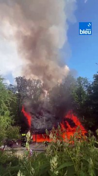 Haute-Savoie : un incendie aux Grandes Médiévales d'Andilly, un stand de restauration détruit