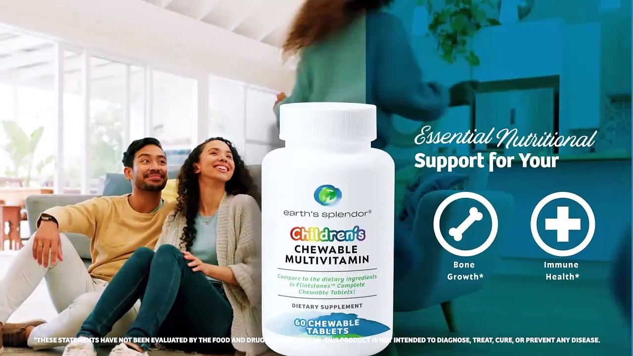 Earth's Splendor | Children's Chewable Multivitamin