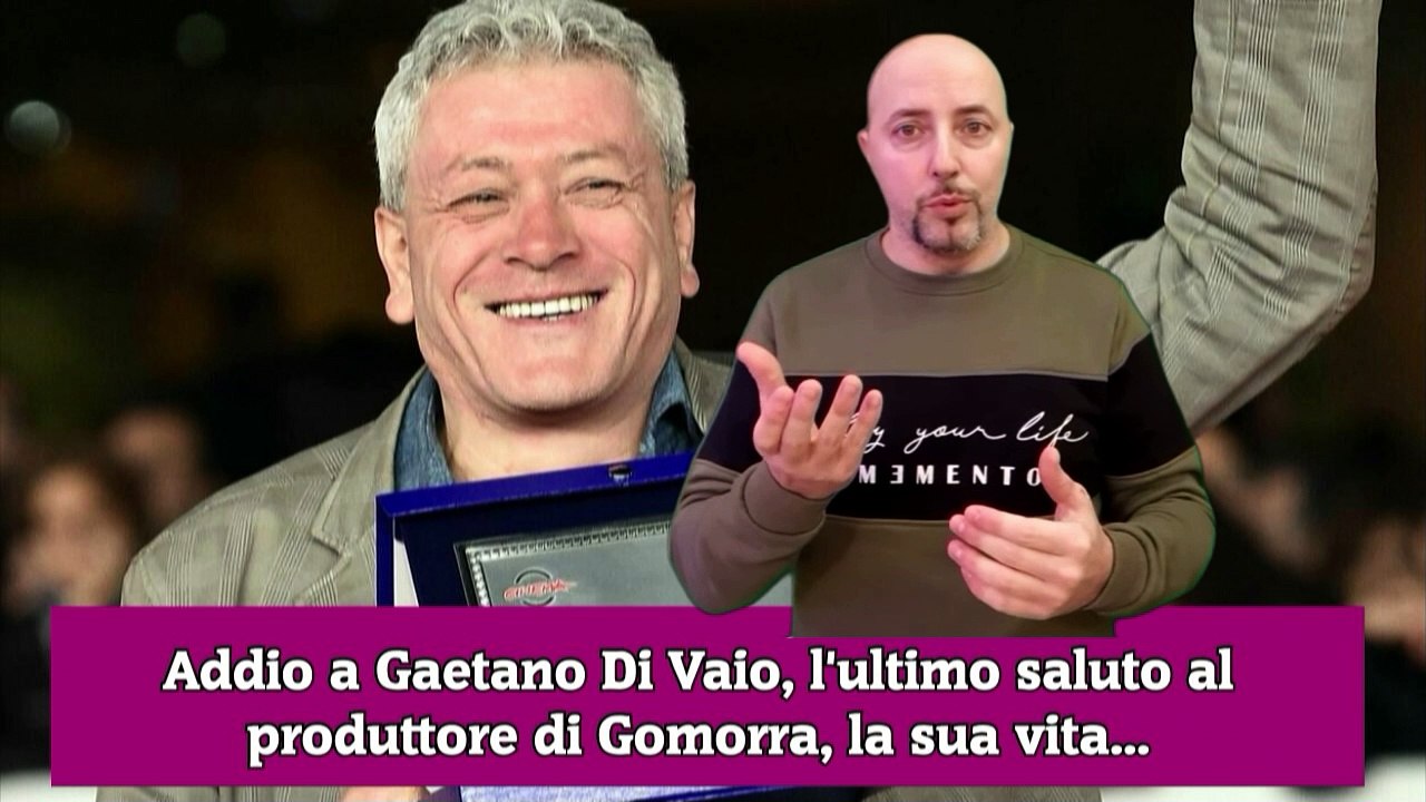 Addio a Gaetano Di Vaio, l'ultimo saluto al produttore di Gomorra, la sua vita...