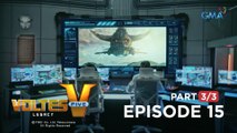 Voltes V Legacy: Boazanian's revenge strike on Camp Big Falcon! (Full Episode 15 - Part 3/3)