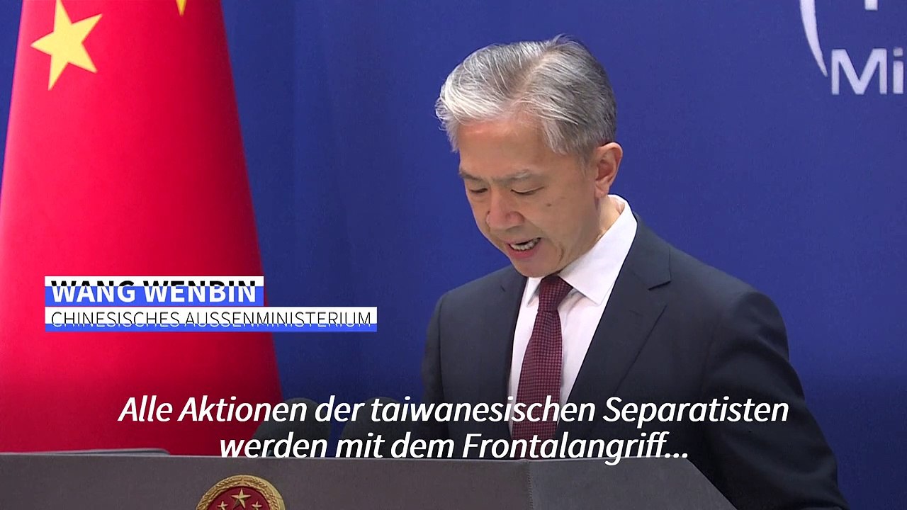 Peking droht Unabhängigkeitsbefürwortern in Taiwan mit Blutvergießen