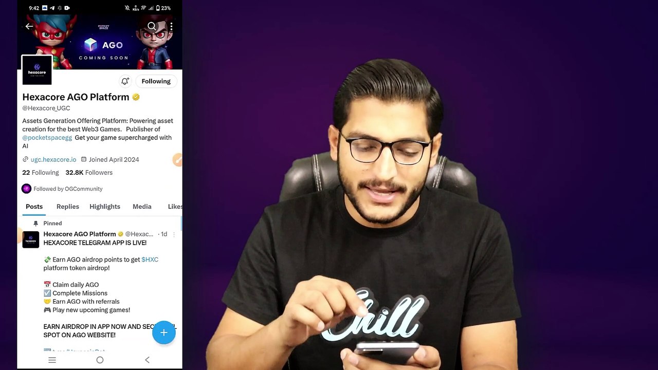 Hexacore Free Mining Like Notcoin __ Hexacore AGO Mining Guide __ Free Crypto Airdrop