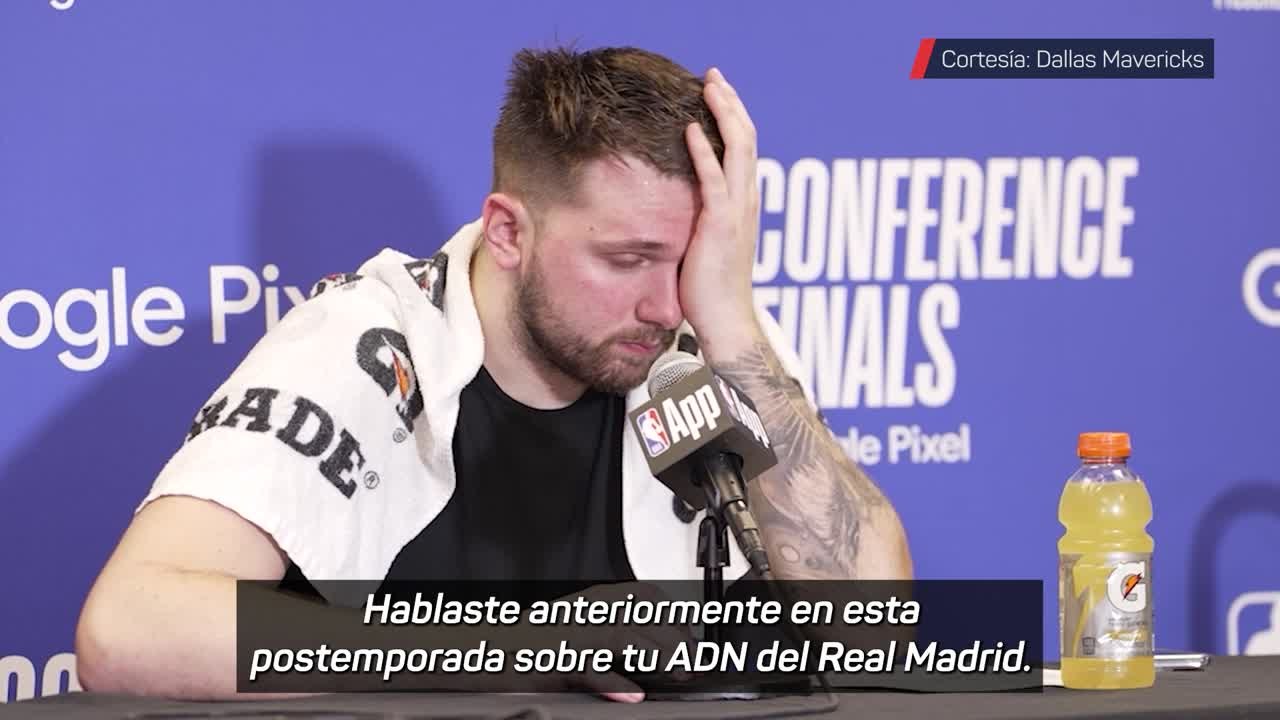 Acabas de remontar un partido de finales y Doncic se pone a explicar de dónde viene su gen ganador: el madridismo alucina