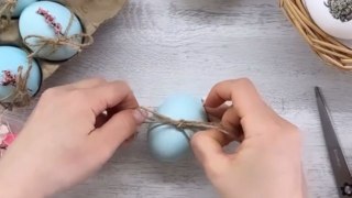 This quick and cute Easter Egg decor will spring your imagination