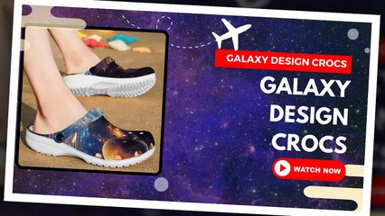 From Beach to Street: Versatile Galaxy Crocs by Zasav