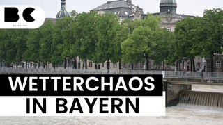 Unwetterwarnung: Starkregen und Hagel in Bayern