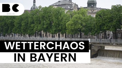 Unwetterwarnung: Starkregen und Hagel in Bayern