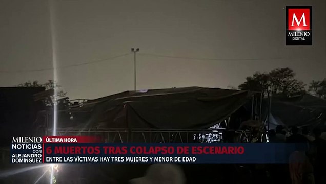 Zoé Robledo detalla atenciones médicas tras caída de templete en Nuevo León