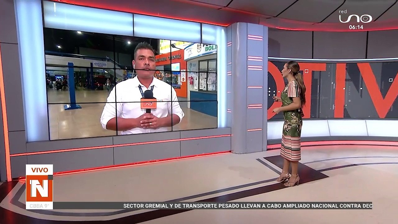 SCZ En la Bimodal venden pasajes de manera condicional por bloqueo en la zona de San Pablo en la ruta a Trinidad