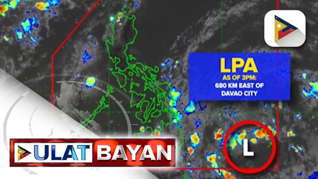 Binabantayang LPA, nakapasok na sa PAR at posibleng maging isang bagyo ayon sa PAGASA