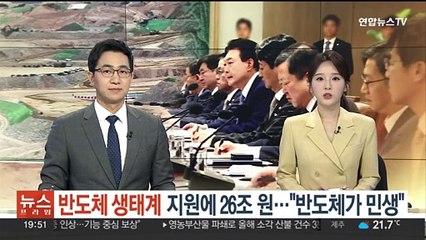 반도체 생태계 지원에 26조원…"반도체가 민생"