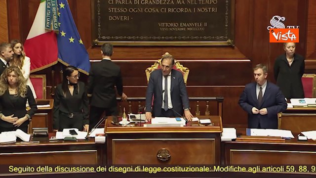 In Aula al Senato un minuto di silenzio per la Strage di Capaci