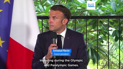 Return to calm is priority in riots-hit New Caledonia, Macron says