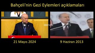 Bahçeli'nin Gezi Parkı açıklamaları