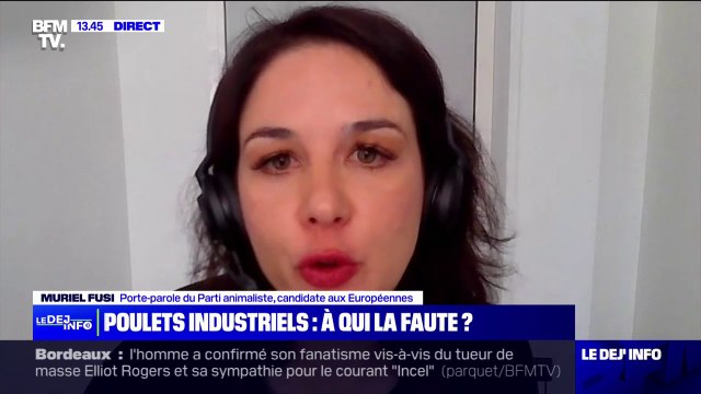 Élevage intensif dans le Perche: On se trouve dans le pire de ce qui existe en terme d'élevage intensif , affirme Muriel Fusi (porte-parole du Parti animaliste)