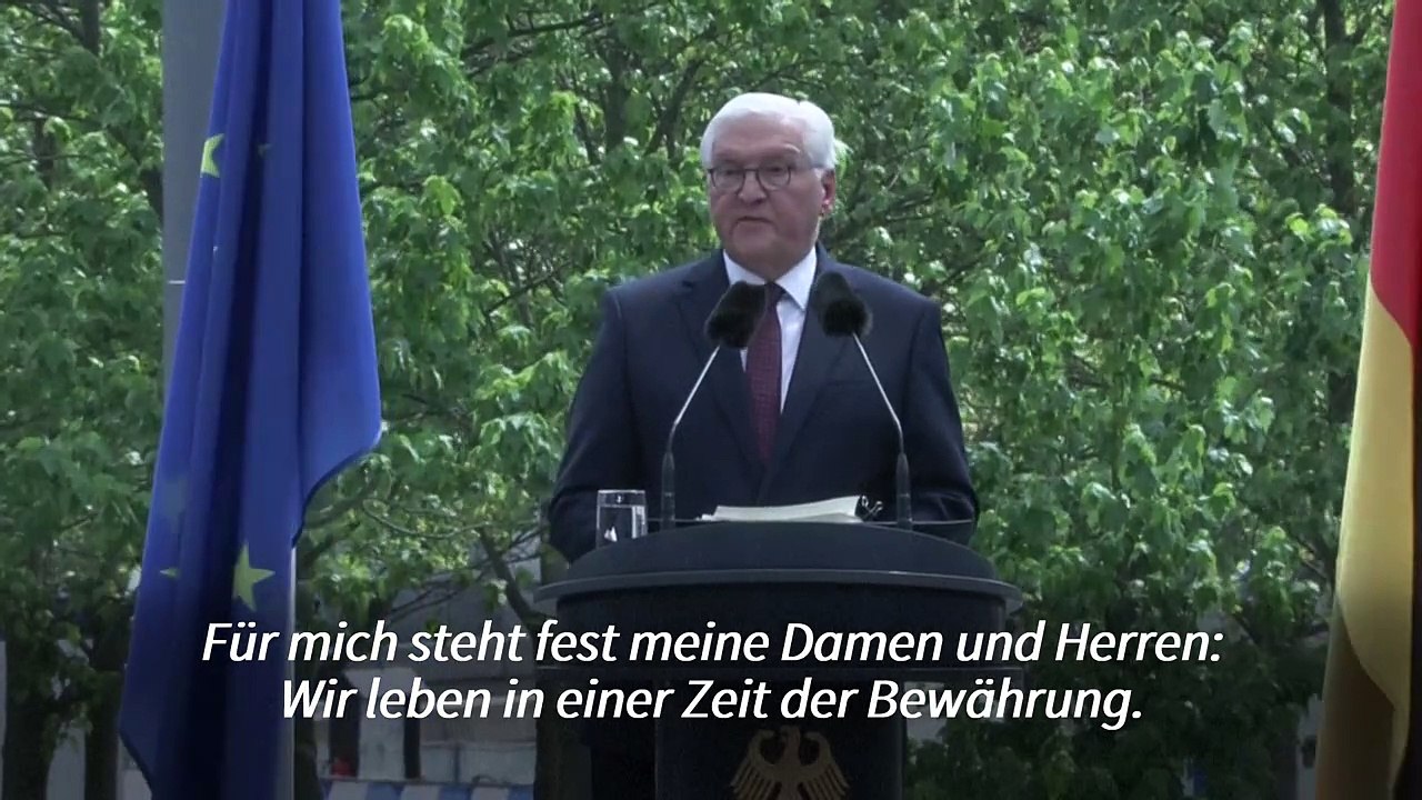Steinmeier zu Grundgesetz-Jubiläum: 'Es kommen raue, härtere Jahre auf uns zu'