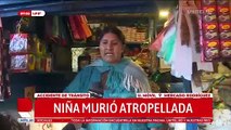 Minibús arrolló a una madre y su hija cerca del mercado Rodríguez; la niña murió y la mujer está malherida