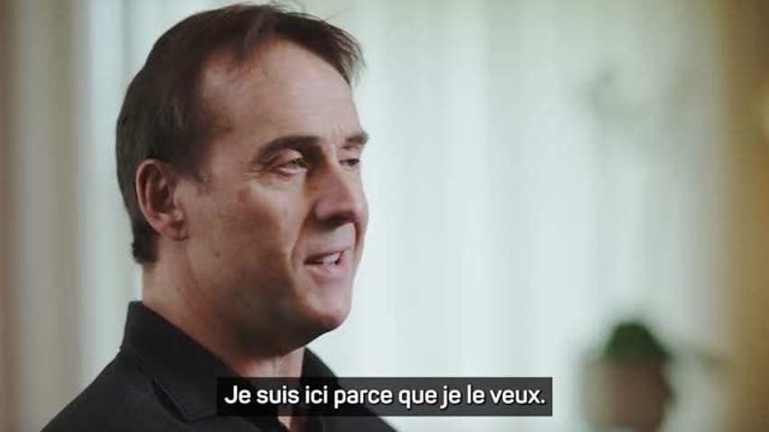 Julen Lopetegui, nouvel entraîneur : 