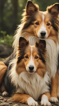 La différence entre le sheltie et le colley