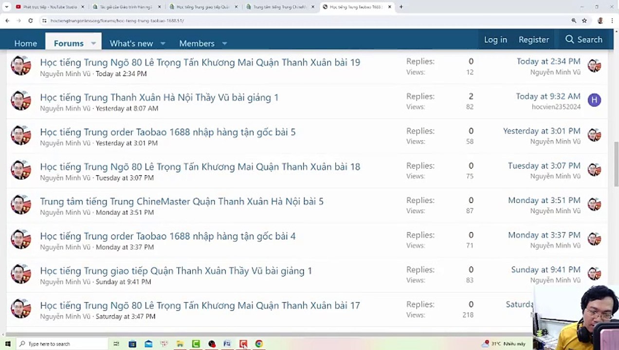 Trung tâm tiếng Trung Thanh Xuân HSK Thầy Vũ uy tín TOP 1 Quận Thanh Xuân Hà Nội