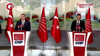 BBP lideri Mustafa Destici'den CHP lideri Özgür Özel'e ziyaret...