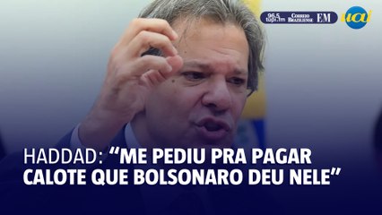 Haddad rebate deputado e cita Zema sobre 'prejuízos' de Bolsonaro aos estados
